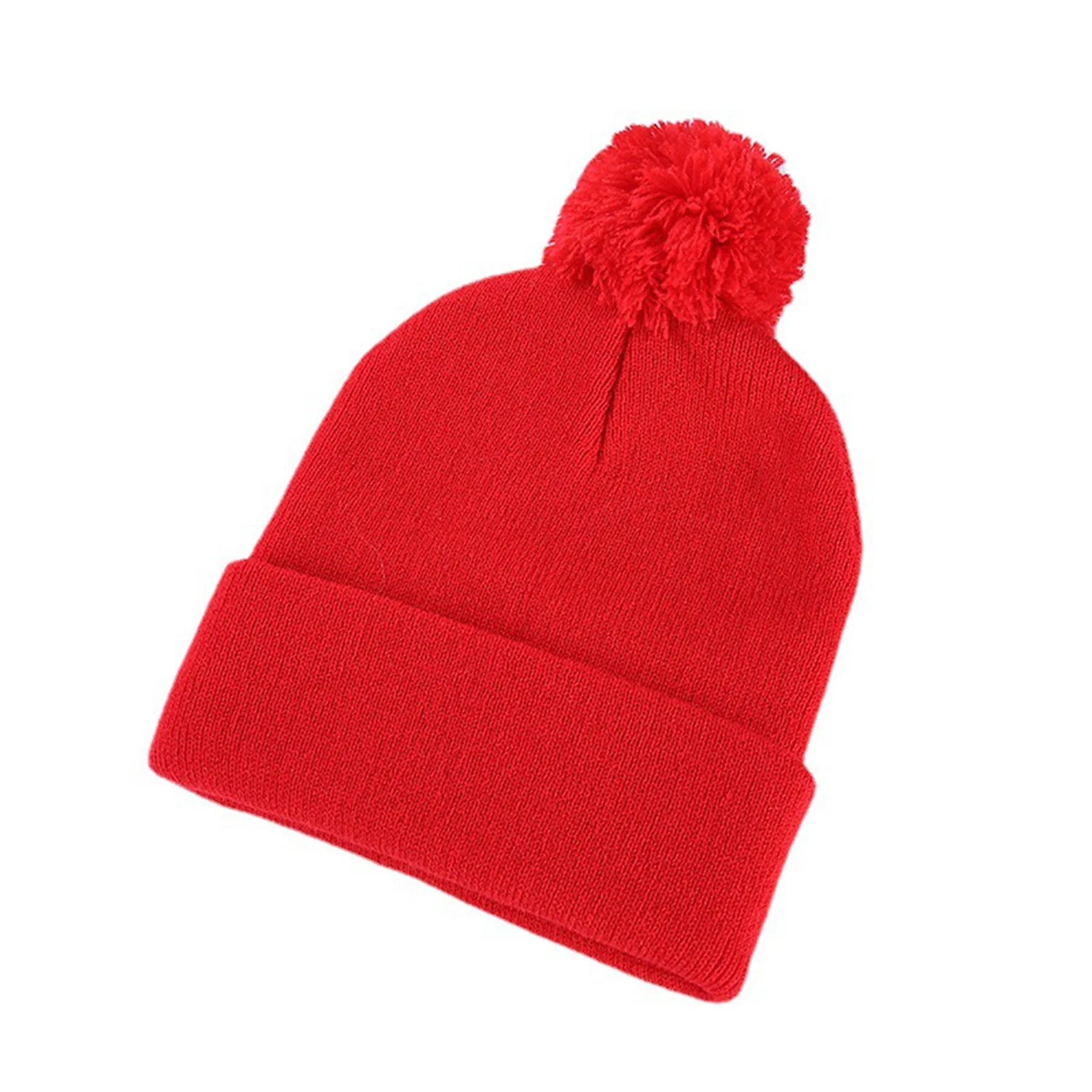 Solid Color Beanie 12