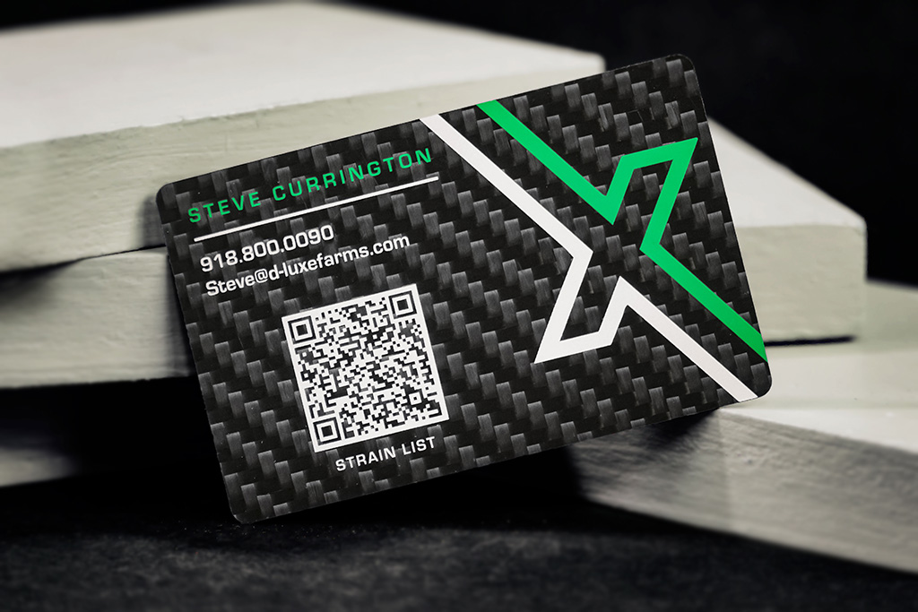 Carbon Fiber Business Cards, custom desk accessory with logo imprint 7