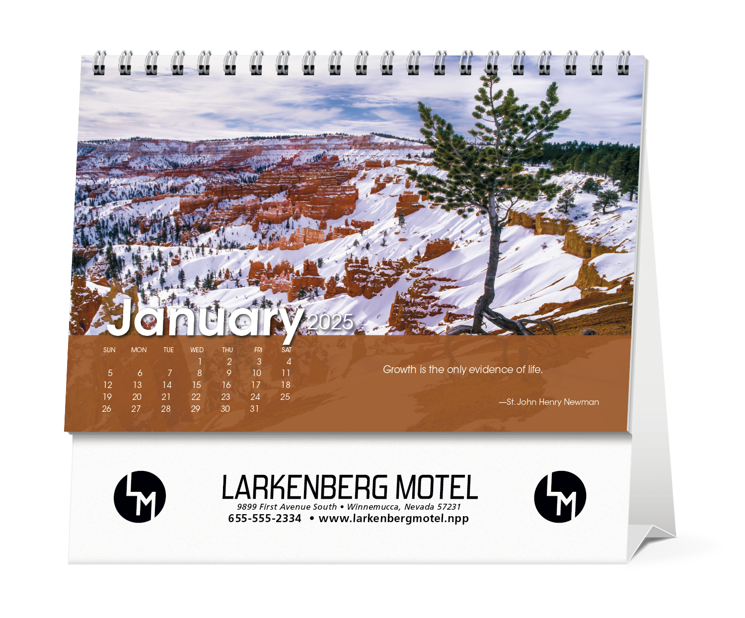 Triumph® Calendars Scenic Moments Large Desk Calendar 5