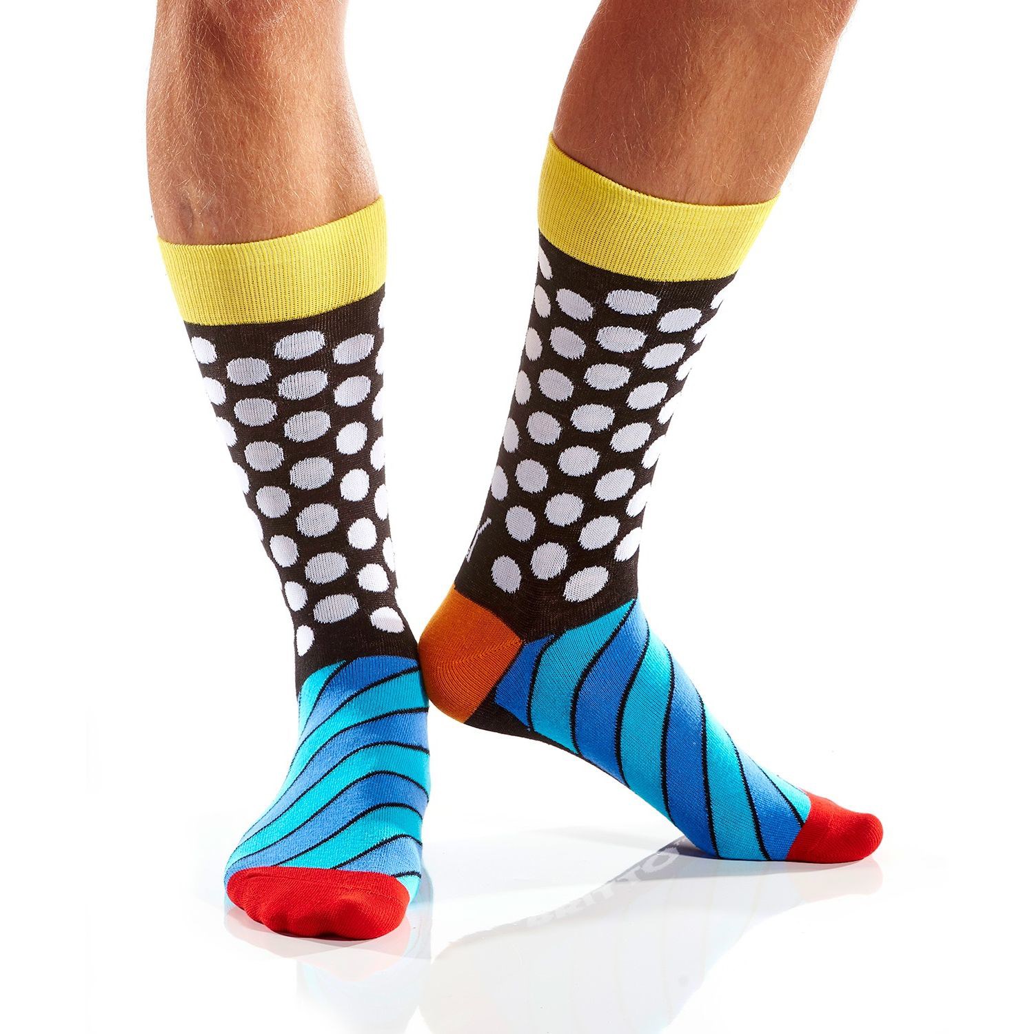 Mid calf crew knit in executive dress socks, 168 or 200 needle 4