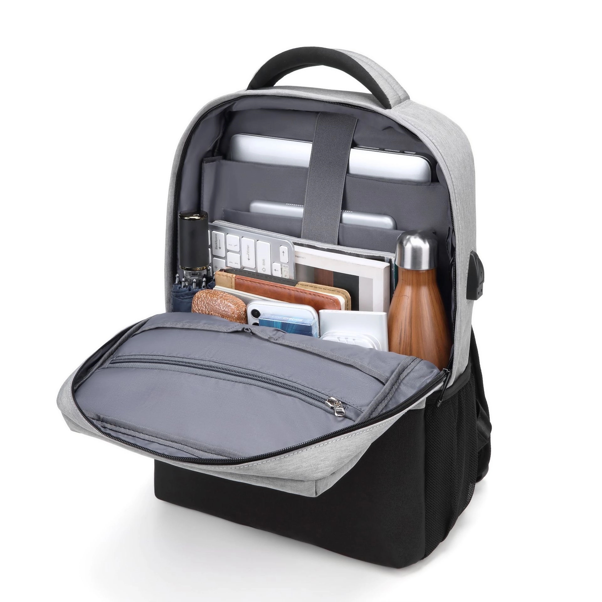 Laptop Backpack with USB Charging Port 8