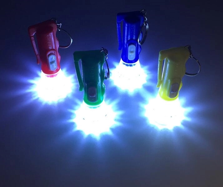 portable mini LED Flashlight key chain 5