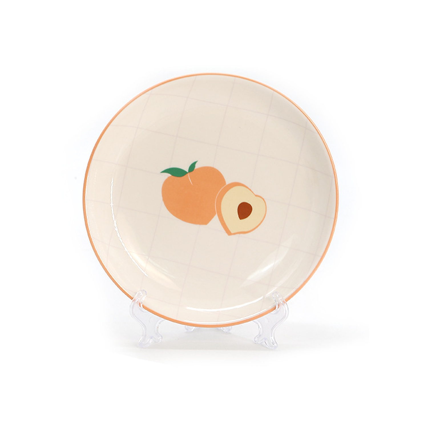 Peach Plate 2