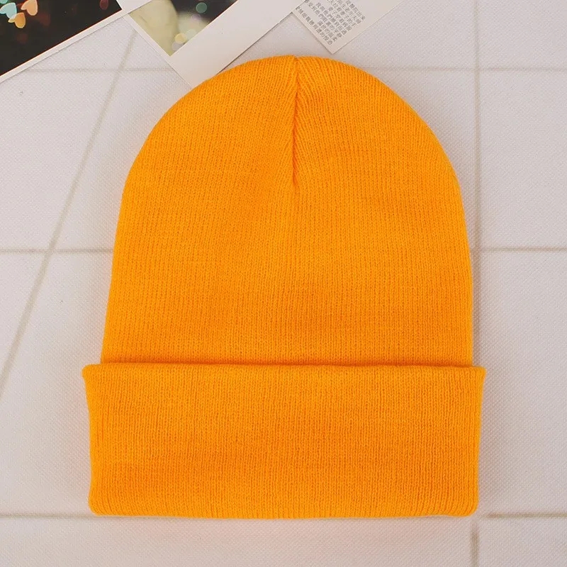 acrylic knitted beanie 6