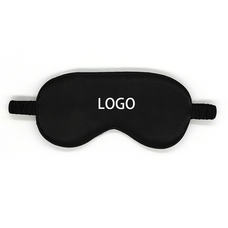 Black Silk-Like Sleep Eye Mask 3