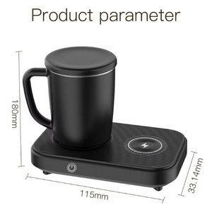 350ml Self Heating And Cooling Mug Cup With Charger Base 3