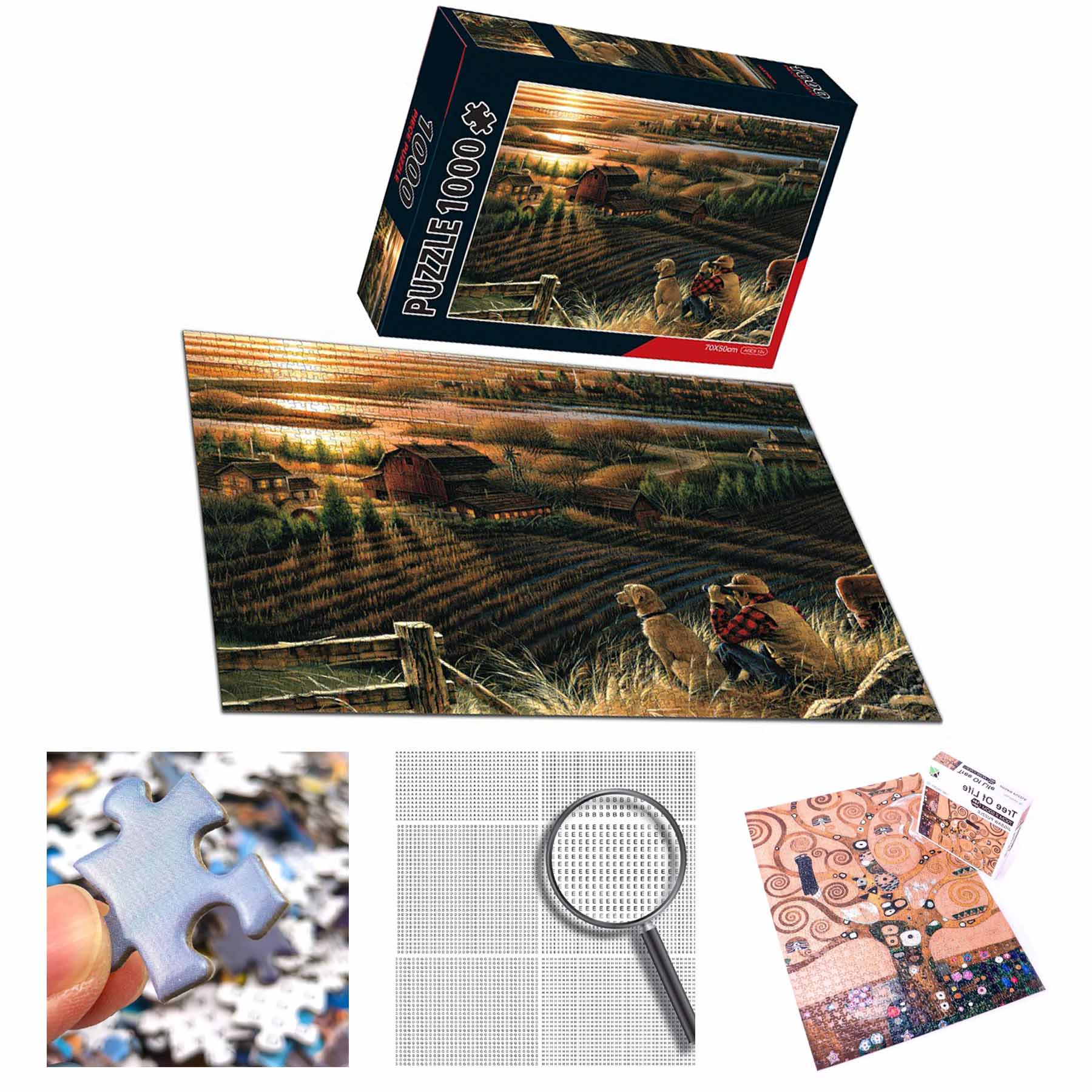 1000PCS Paper Jigsaw Puzzle 2