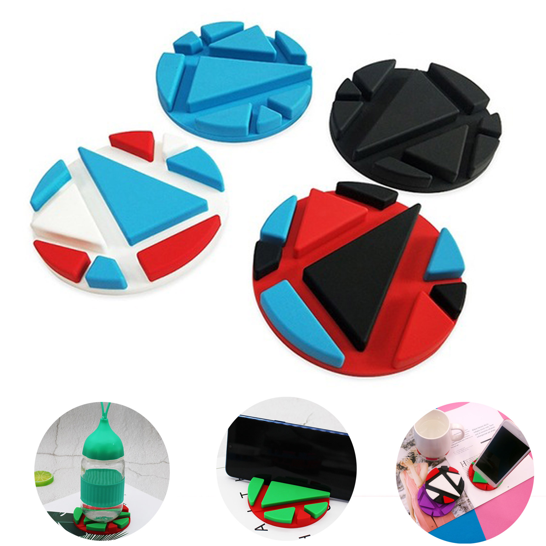 PVC Phone Holder Coaster 3