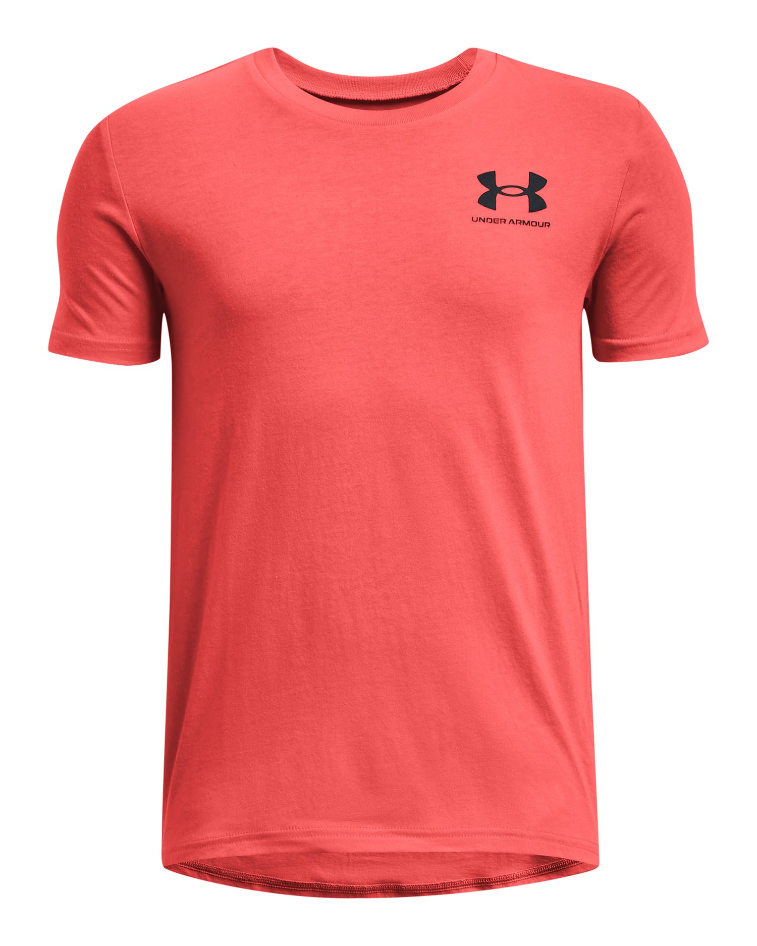 UA Left Chest Logo Boys' Short Sleeve 3