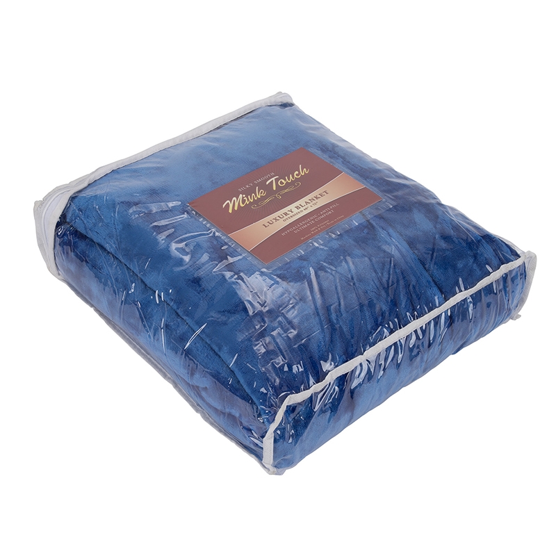Montreal 60" x 72" Mink Touch Luxury Blanket 3