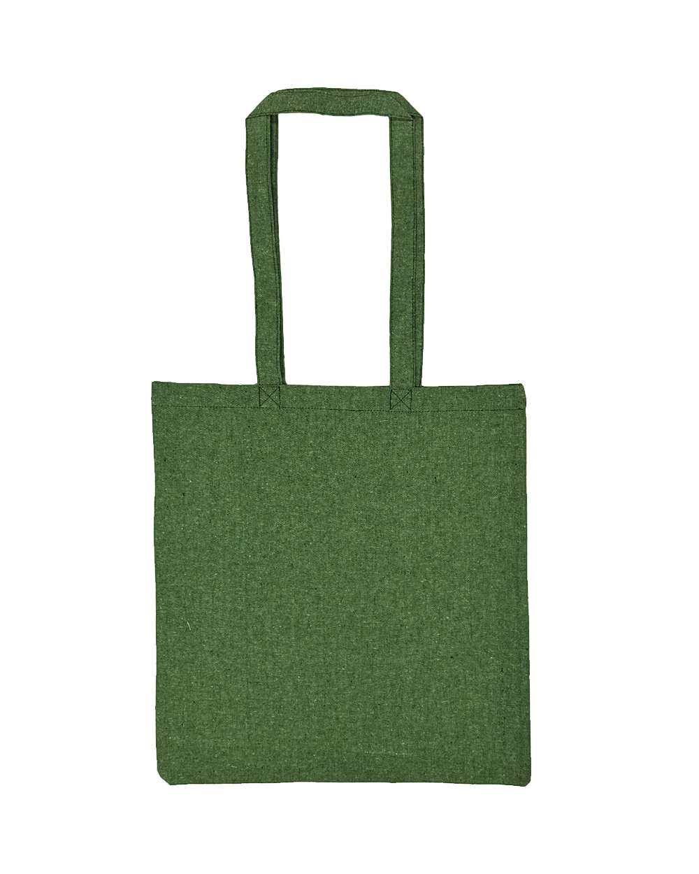 Lightweight Recycled Canvas Tote Bag with Extended Handle - 8505R, custom tote bag with logo imprint 21