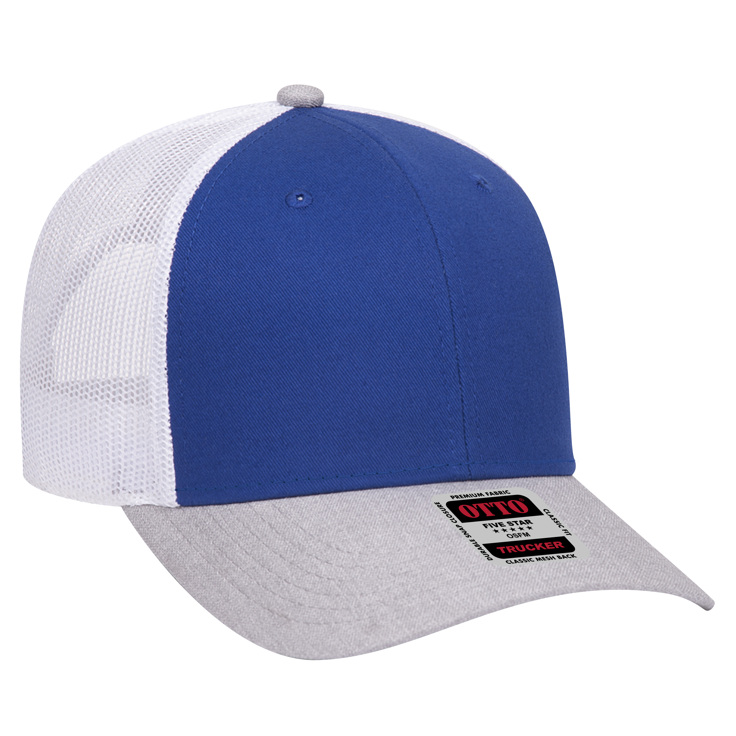 OTTO CAP® 6 Panel Low Profile Mesh Back Trucker Hat 199