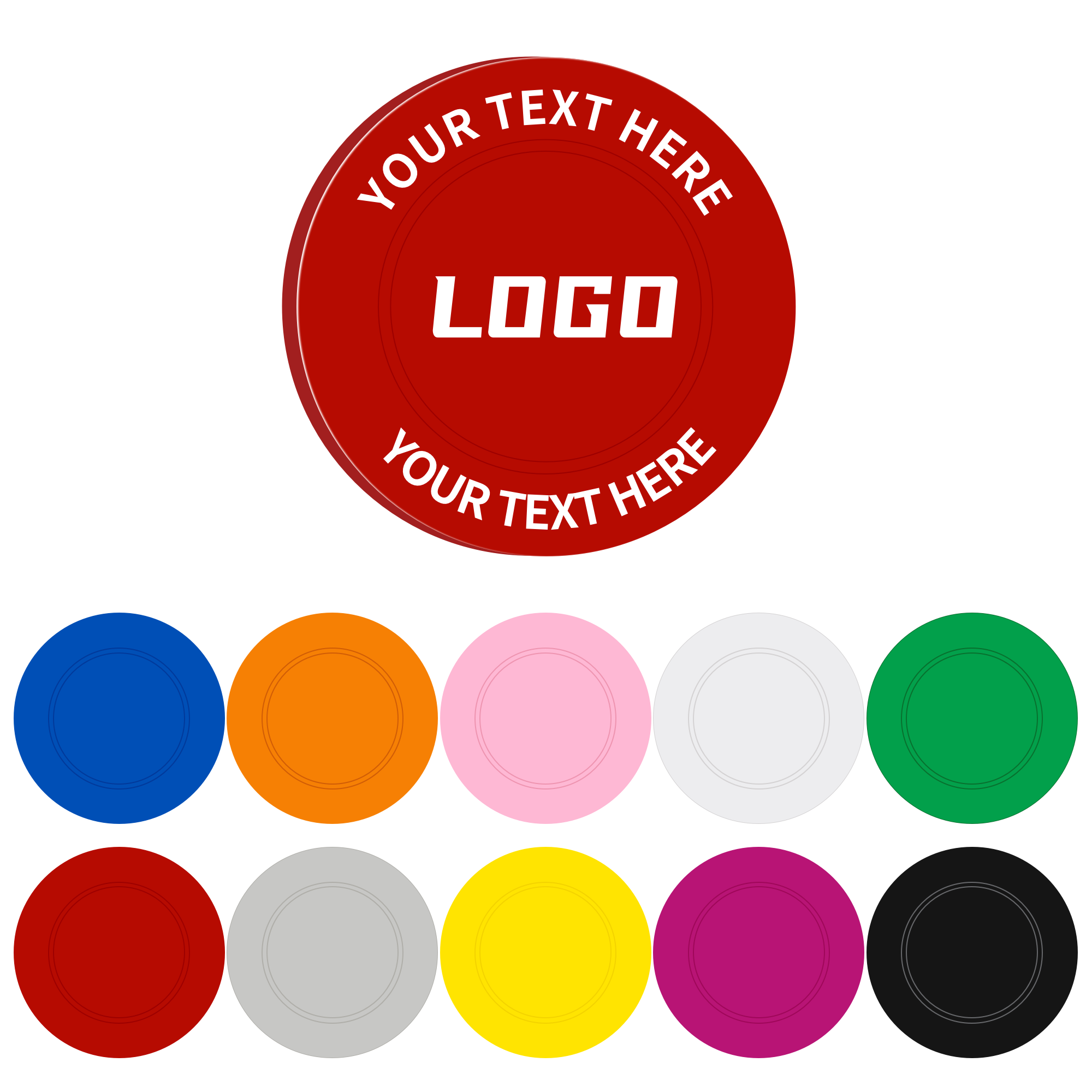 Matte Finish Plastic Educational Incentive Token 1