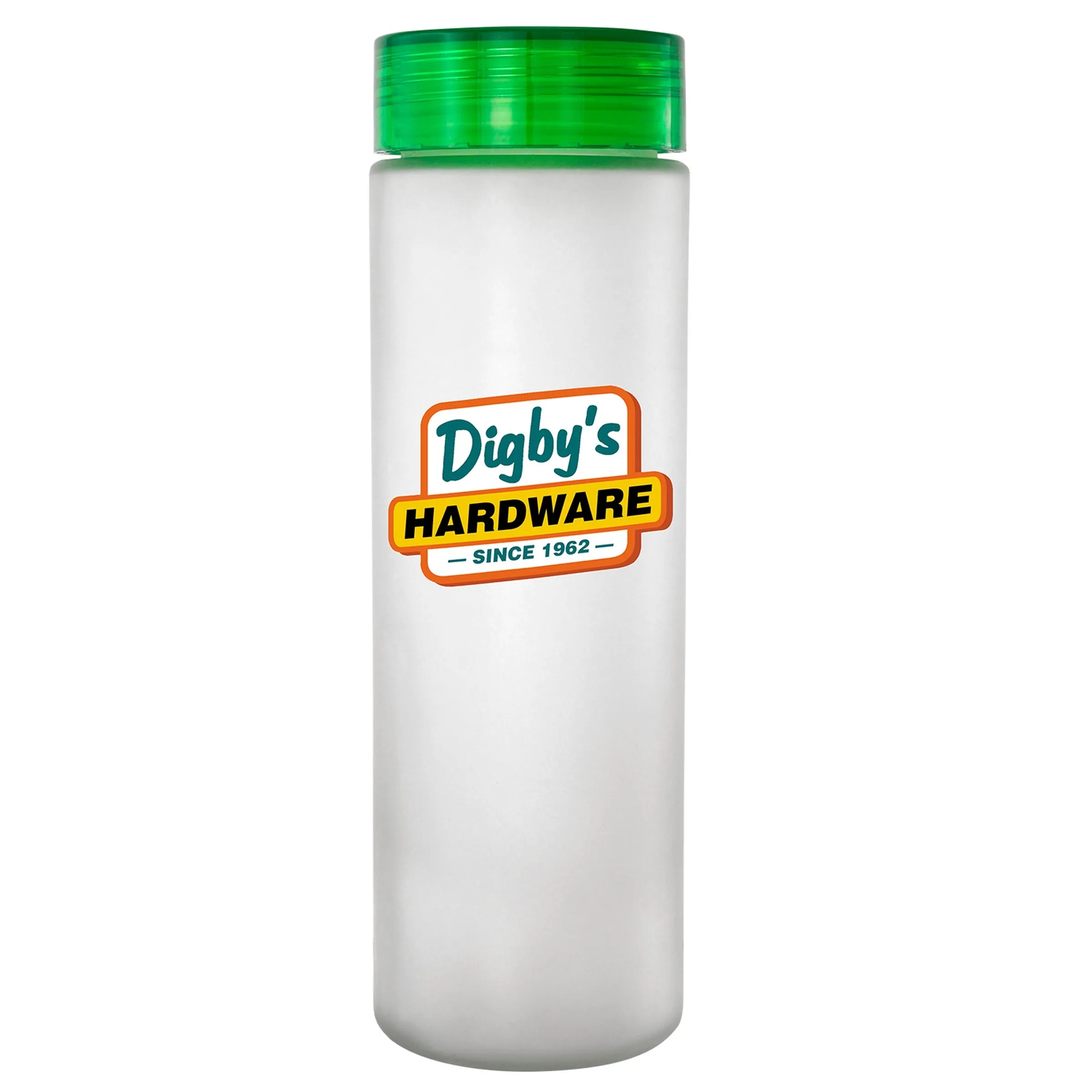 Clear View 22 oz. Full Color Frosted Glass Bottle 3