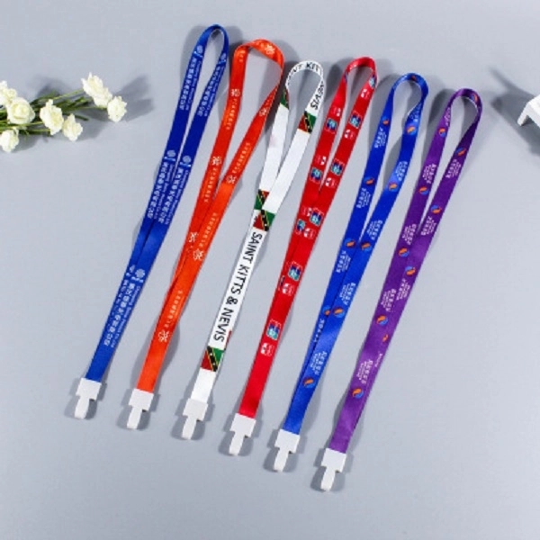 Custom Silk Screen neck Lanyard 2