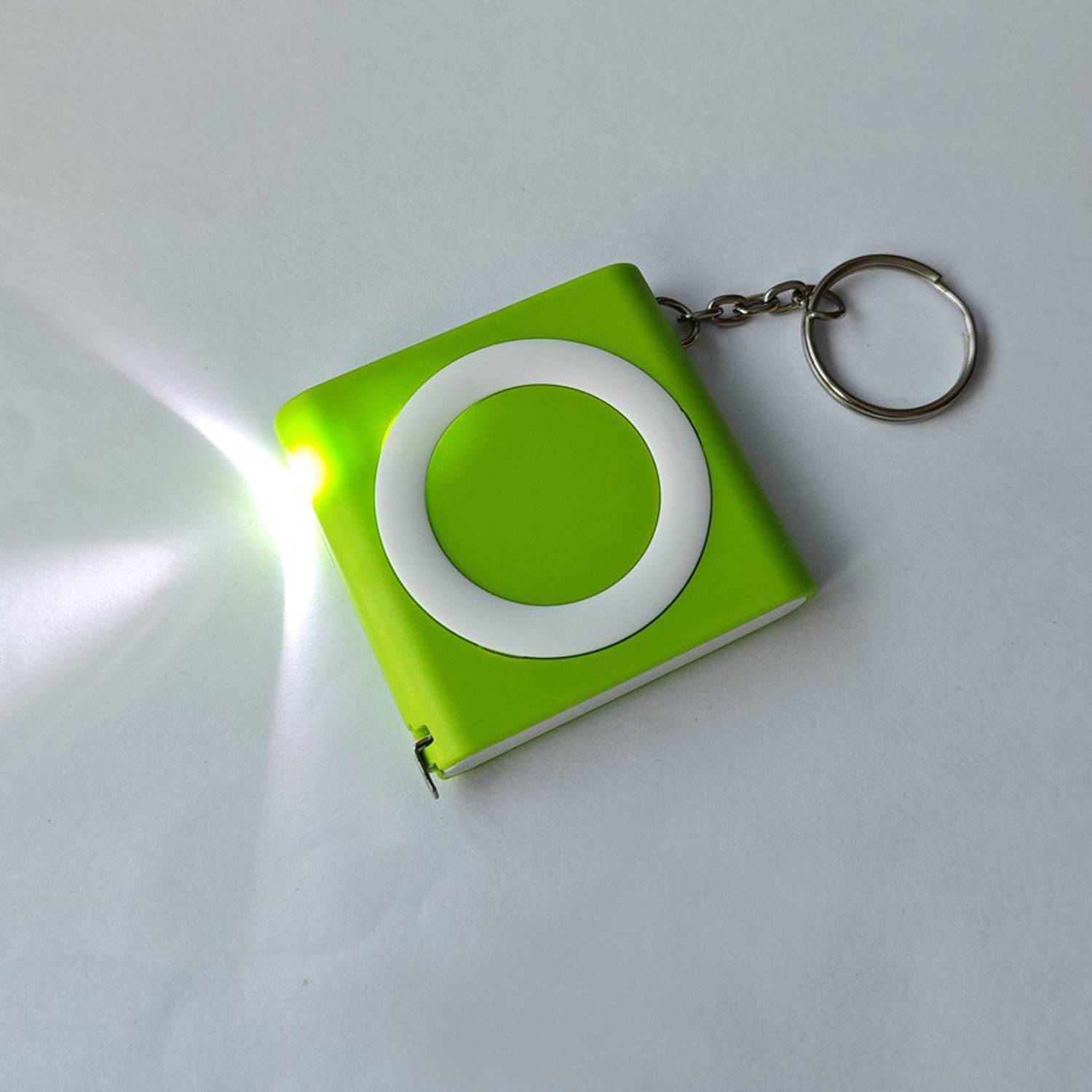 Multi Function Tape Measure Keychain w/ LED Light 3