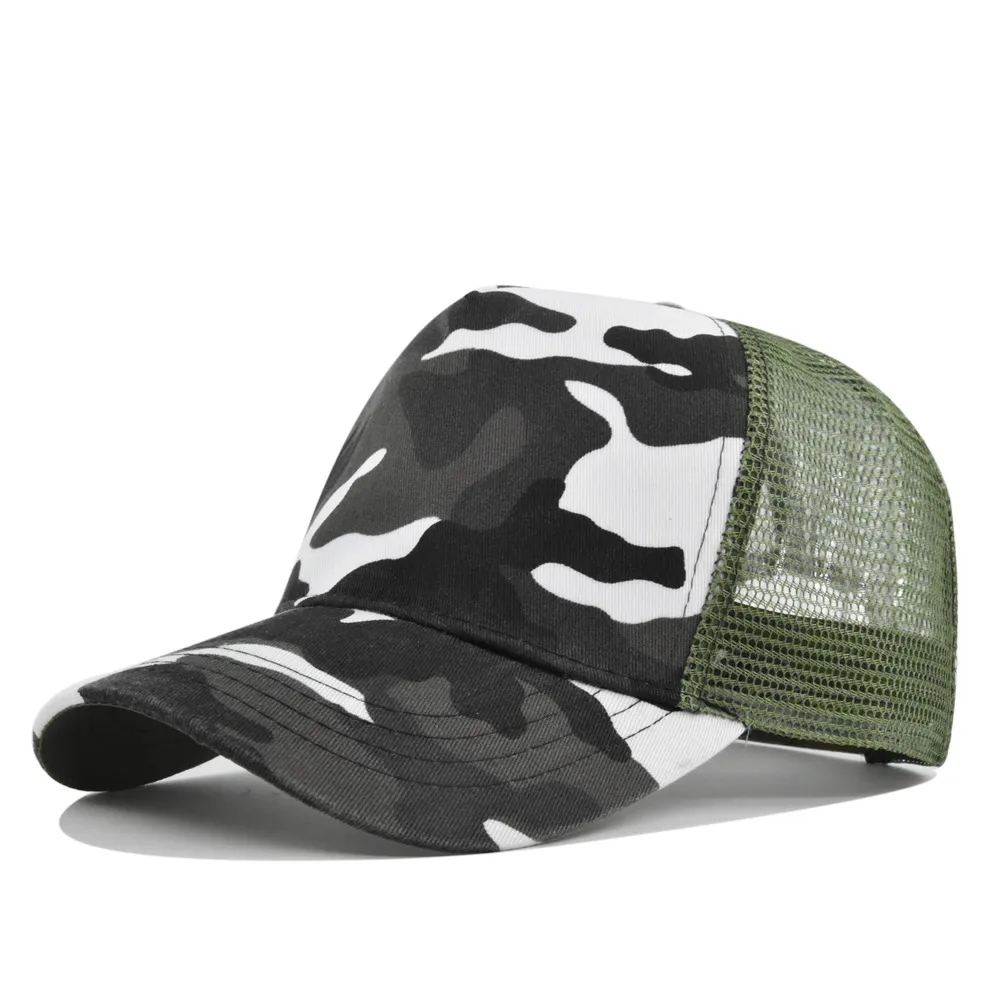 Hard Top 5 Panel Mesh Trucker Cap 10