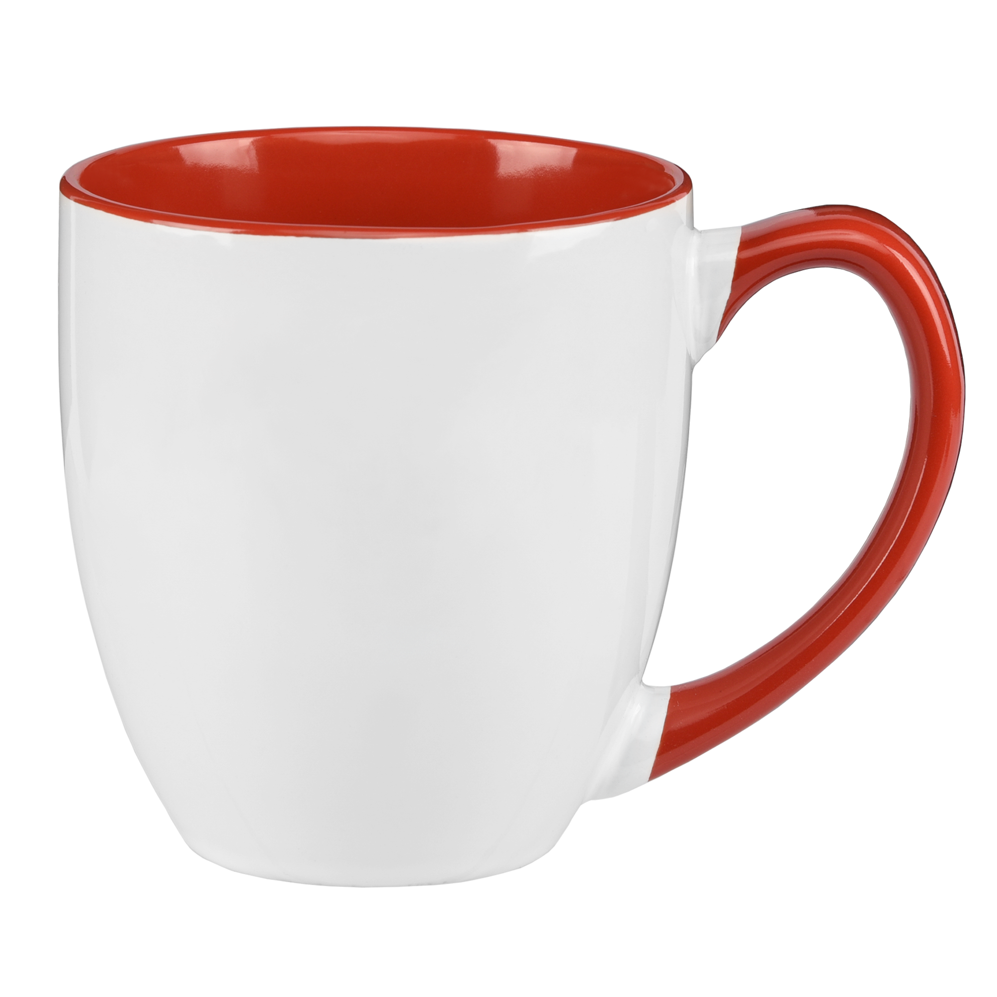 15 oz. Two-Tone Ceramic Bistro Mug 12