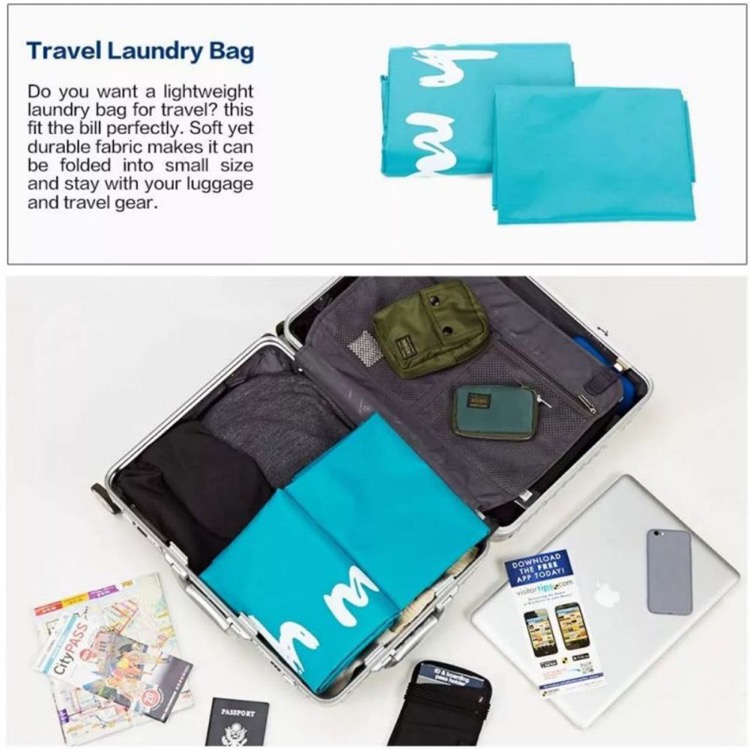 80L-100L Drawstring Laundry Bag  3
