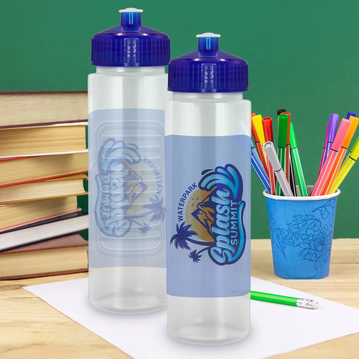 Sporty 24 oz. Full Color Debossed Bottle 15