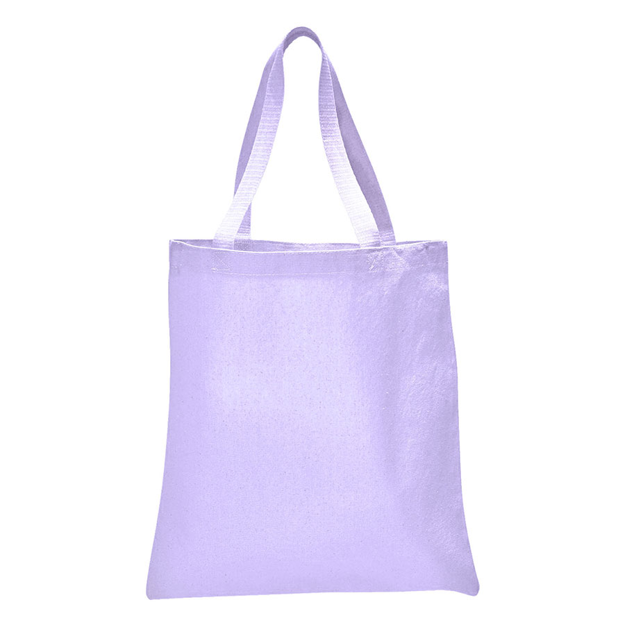 Value 6 oz Cotton Canvas Tote Bag - 15"W x16"H x 3"D x 2