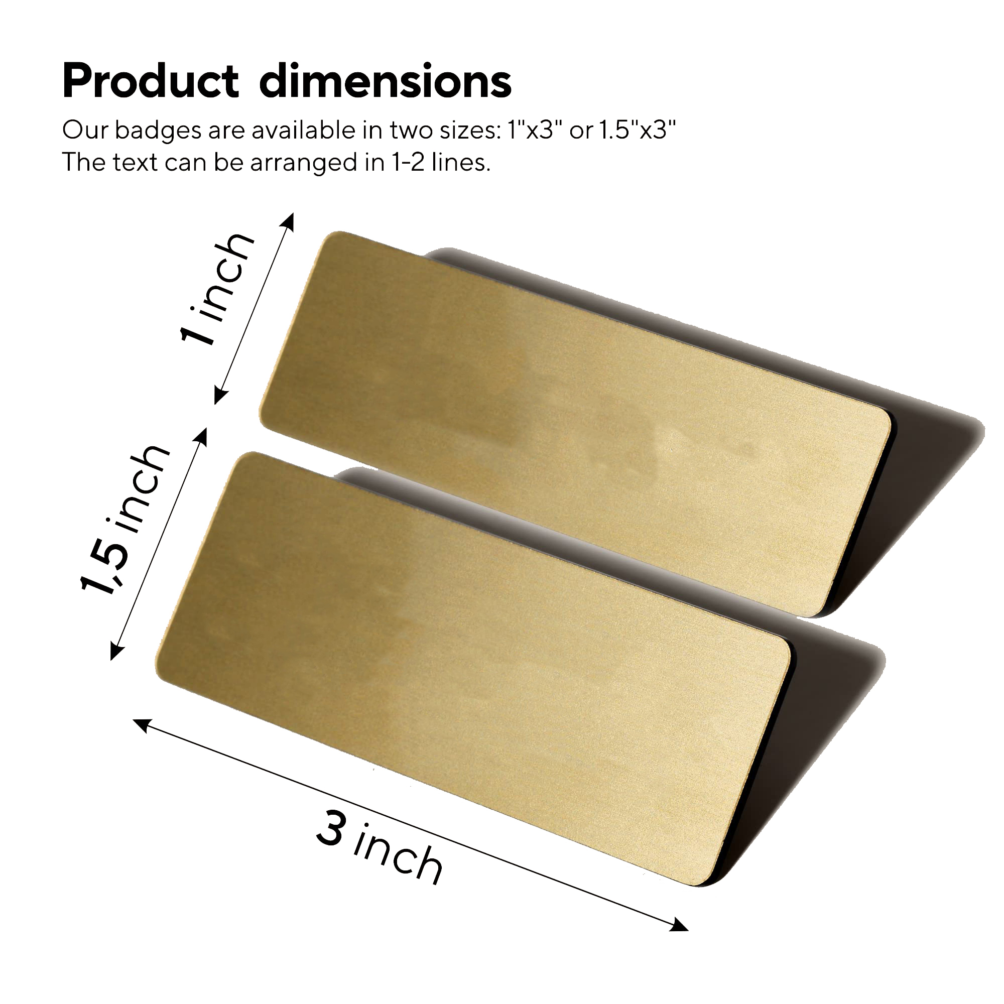 Durable Metal Name Badge 6