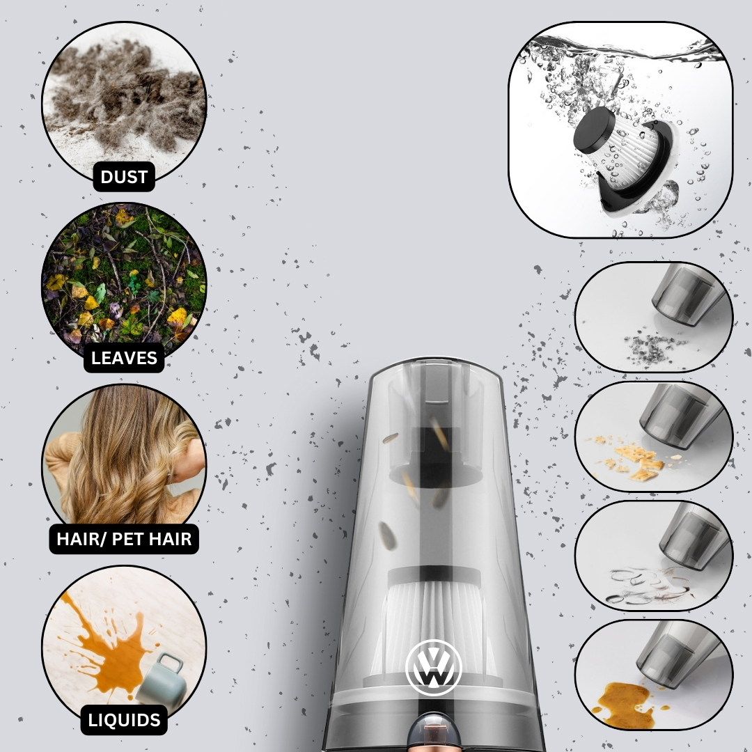 Cordless Handheld Car Vacuum Cleaner 7