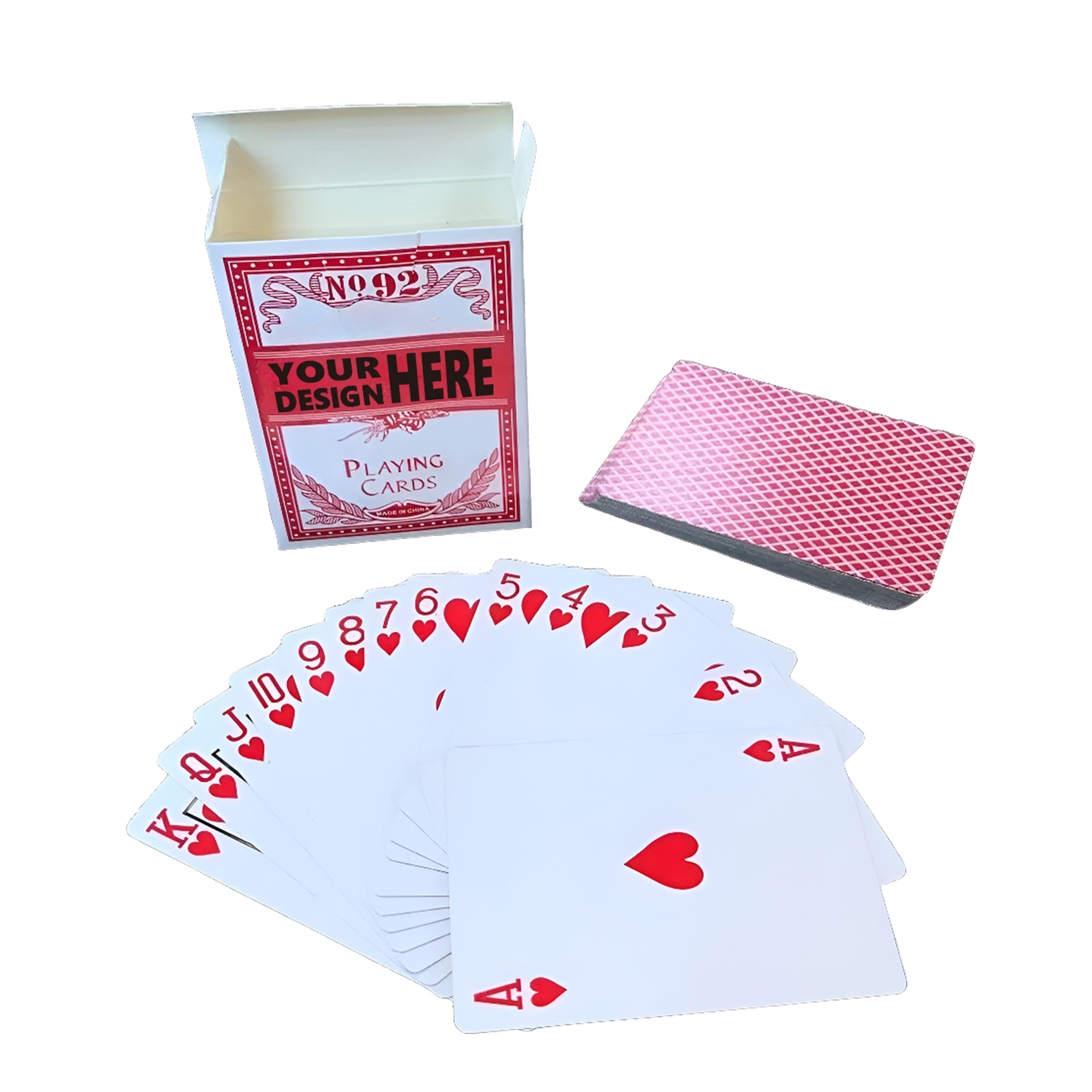 MOQ50 Personalized BCG Club Special Poker Card Set 2