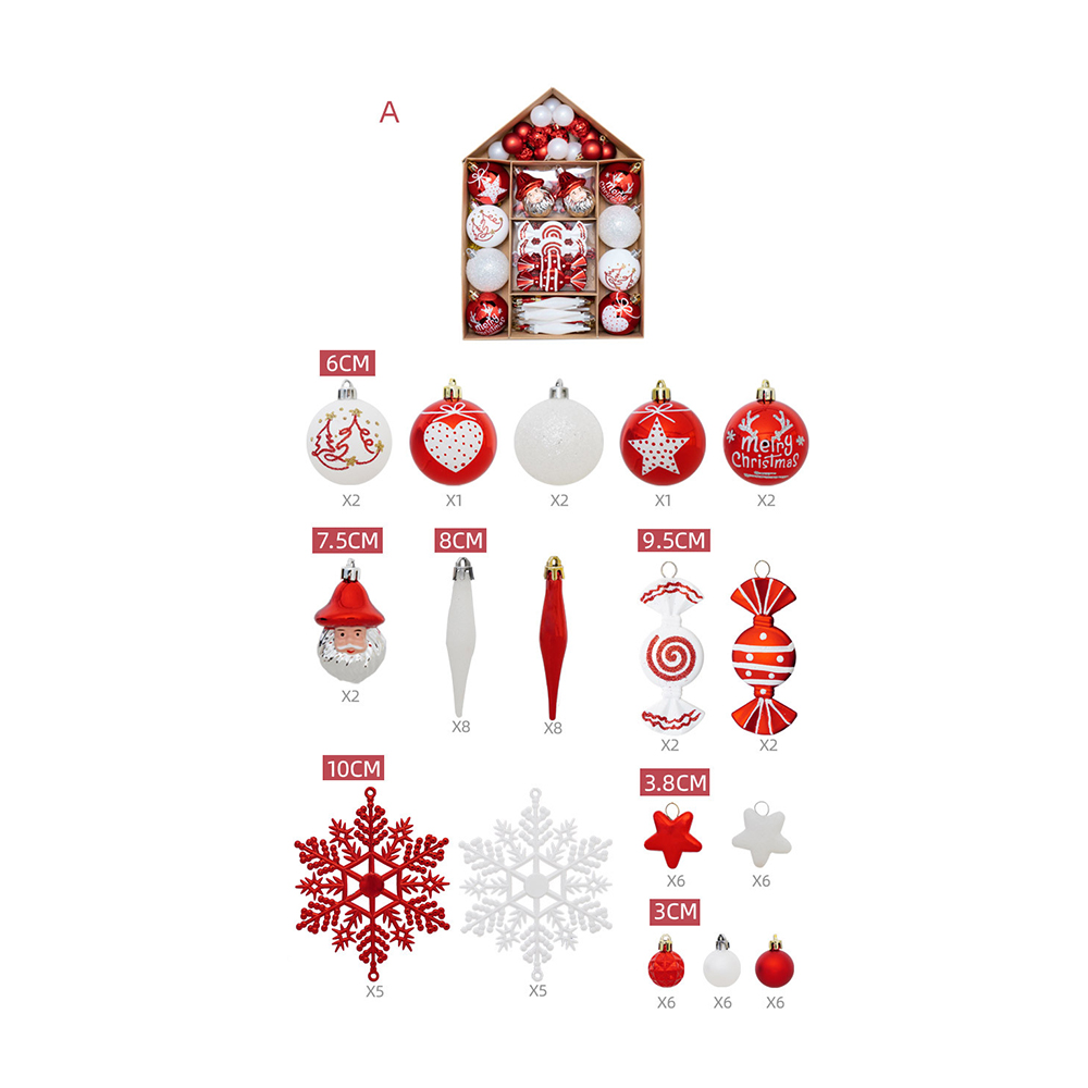 Christmas Tree 70pcs Decoration Set 11