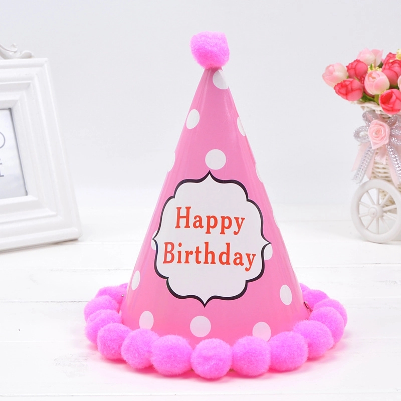 Birthday Party Kids Game Hat & Cake Celebration Decoration 3