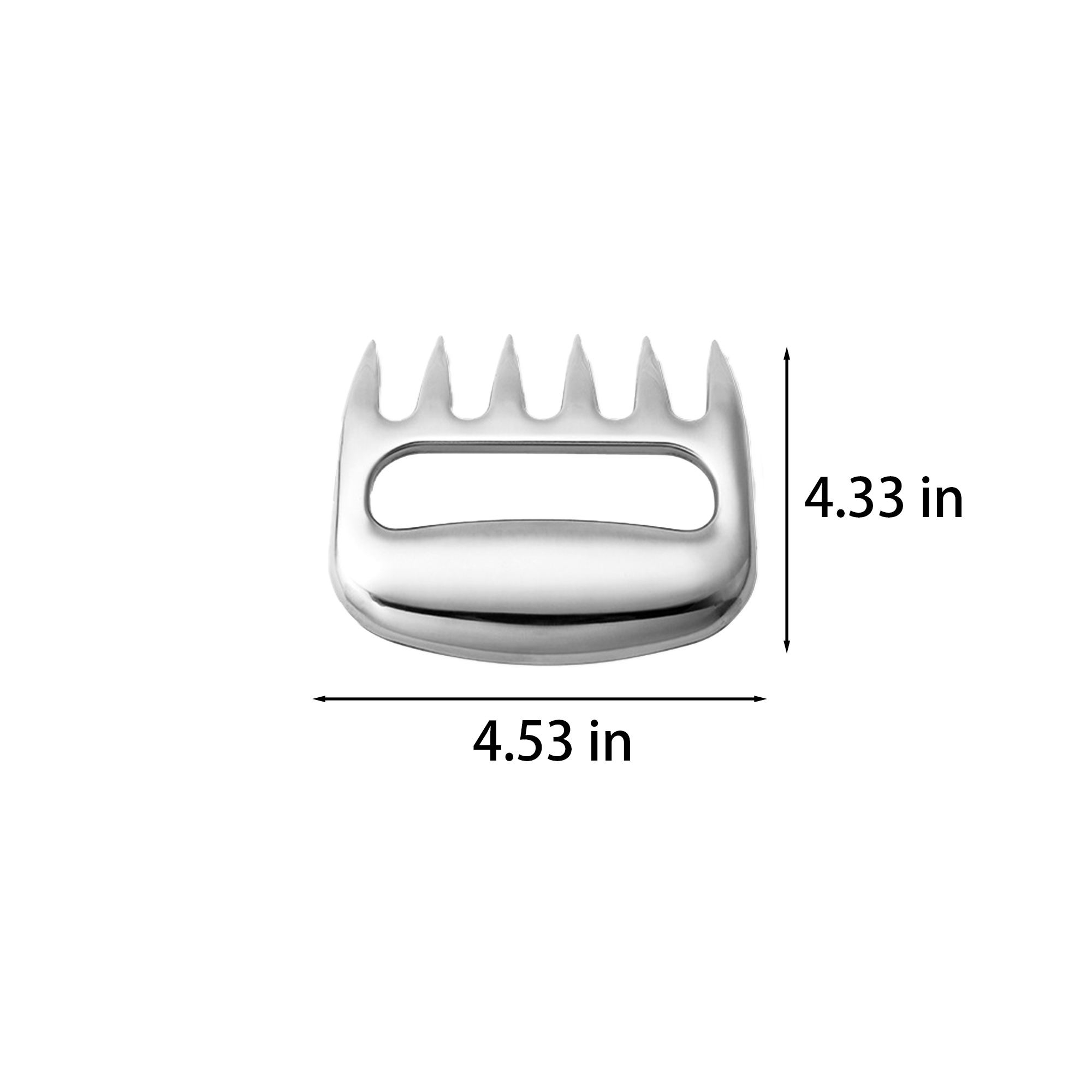 Stainless Steel Heavy-Duty Bbq Meat Claws 12