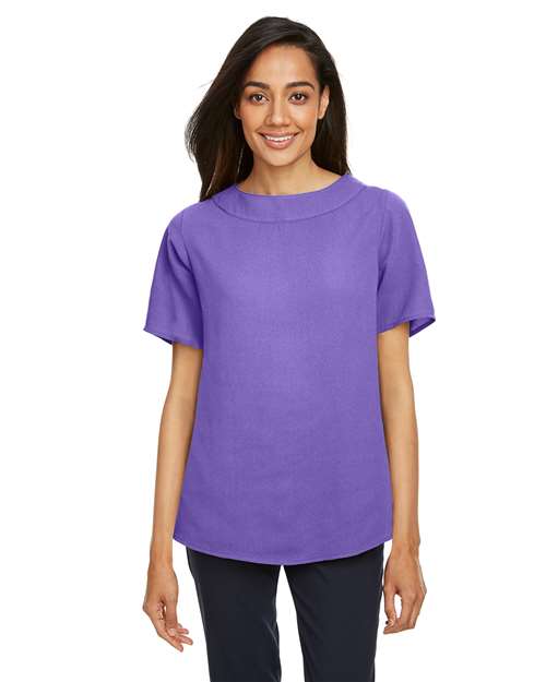 Women's Perfect Fit™ Boat Neck Blouse - DP613W 51