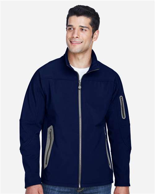 Men's Three Layer Fleece Bonded Shell Technical Jacket - 88138 26
