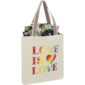 Rainbow Recycled 6oz Cotton Convention Tote 29