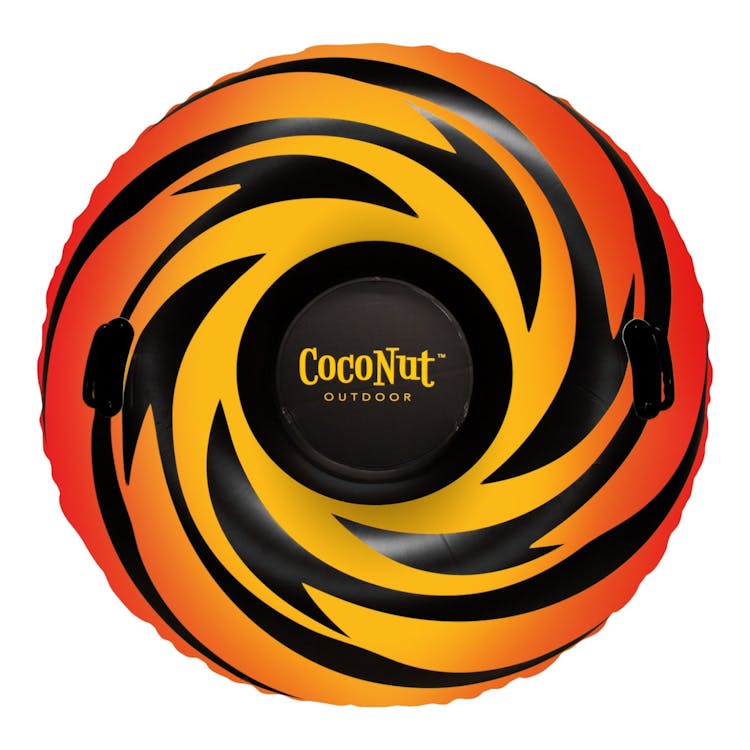 Solar Flare Jumbo Snow Tubes - Orange 48" 1