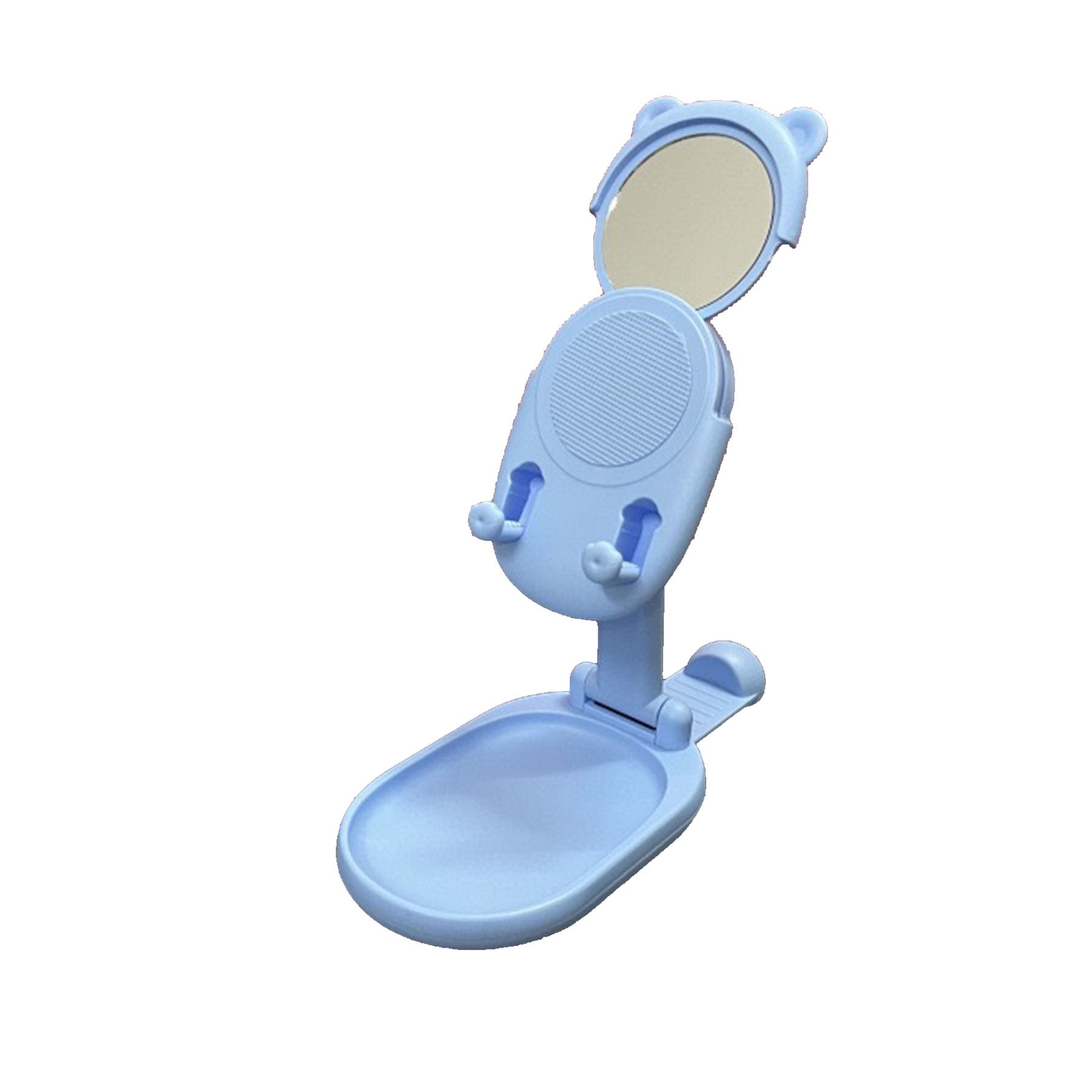 Makeup Mirror Desktop Phone Stand 2