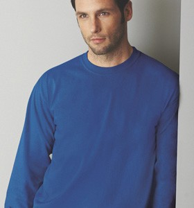 Screen Printed G2400 Colored Long Sleeve T-shirt 1