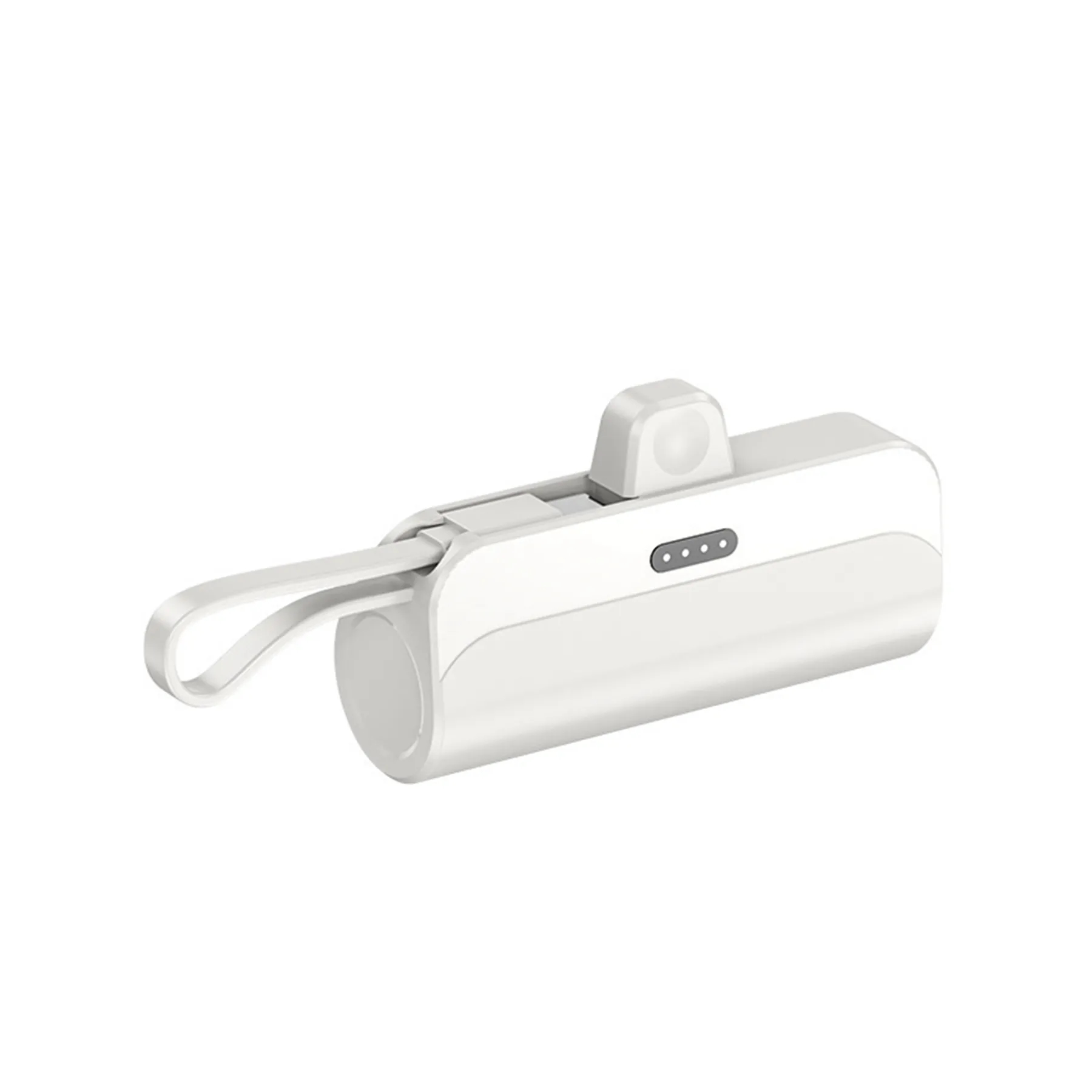 2 in 1 Pocket Keychain Emergency Powerbank Built in Cable 7