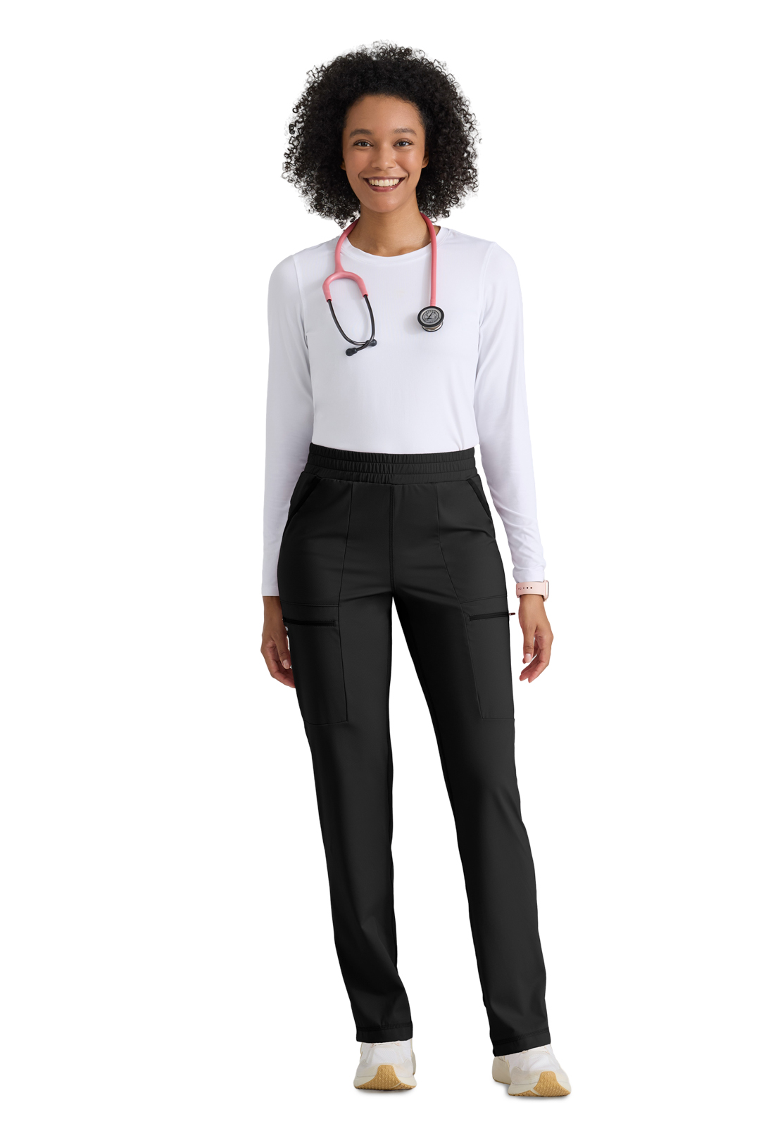 Grey's Anatomy Knit Stretch - Women's Six-Pocket Momentum Scrub Pant 15
