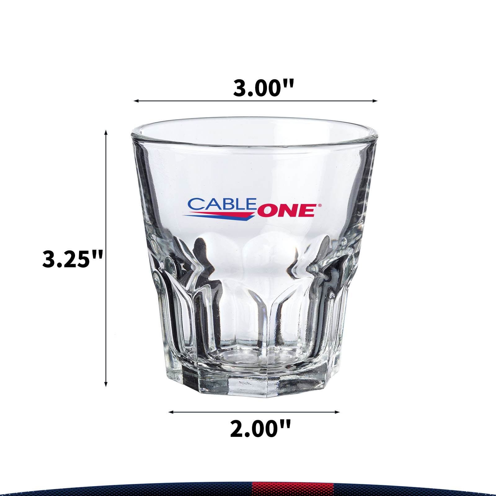 6.7 oz. Ainey Whiskey Glass, custom glassware with logo imprint 5
