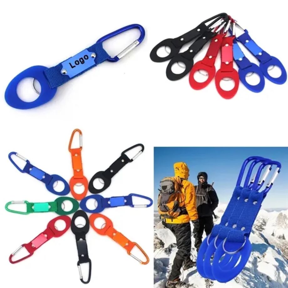 Outdoor Kettle Buckle Carabiner Water Bottle Holder 2