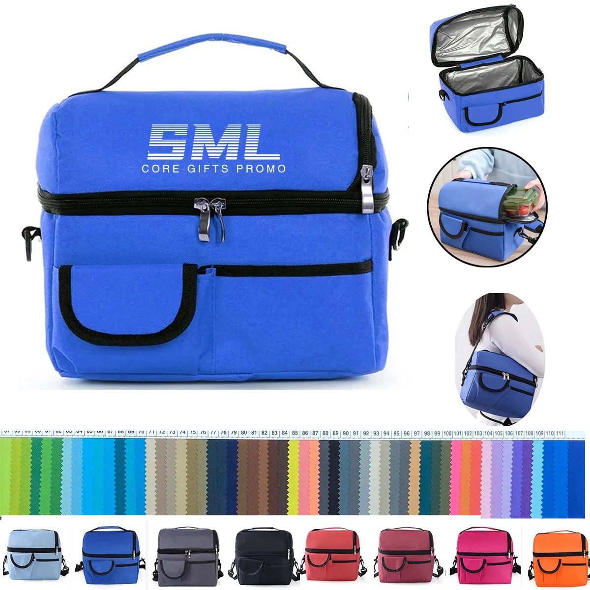 Portable Insulated Cooler Lunch Picnic Travel Bag 2