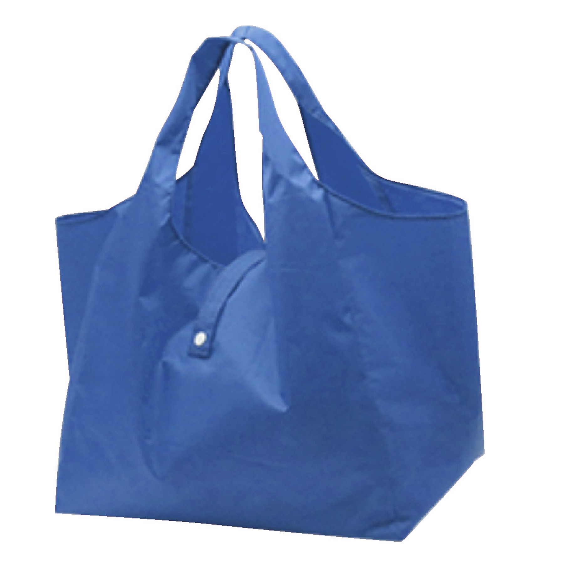 Solid Color Shoulder Square Folding Shopping Bag 6