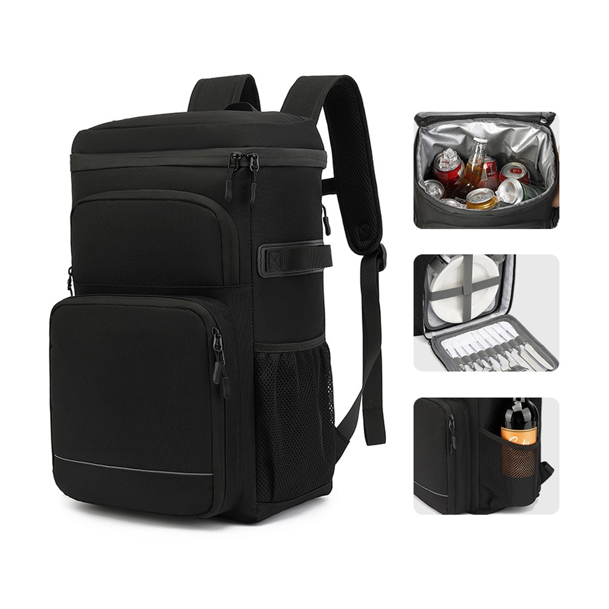 40 Cans Insulated Backpack Cooler 5