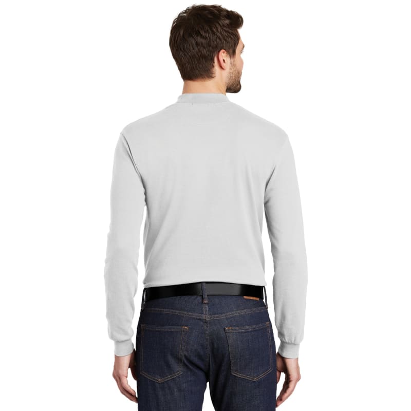 Port Authority Interlock Knit Mock Turtleneck. 8
