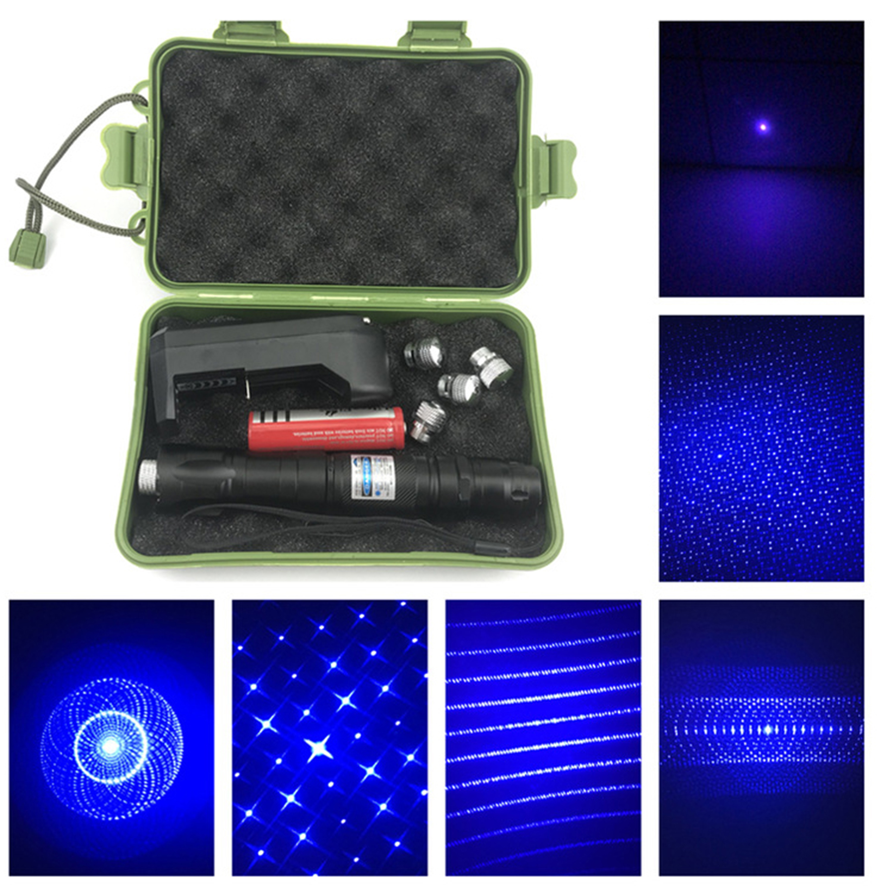 Tactical Cob Flashlight Torch 4