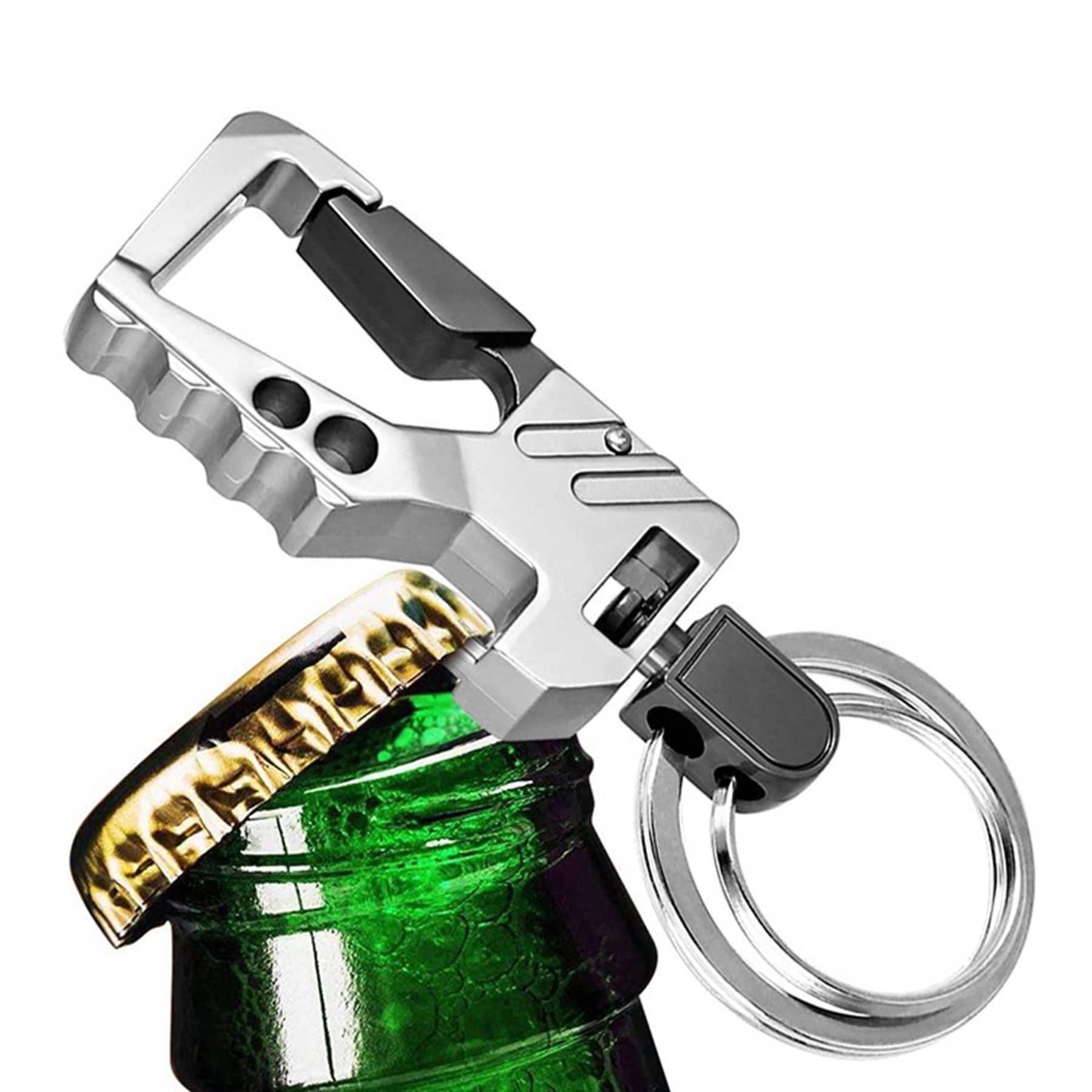 Multi Function Tool Survival Key Ring 6