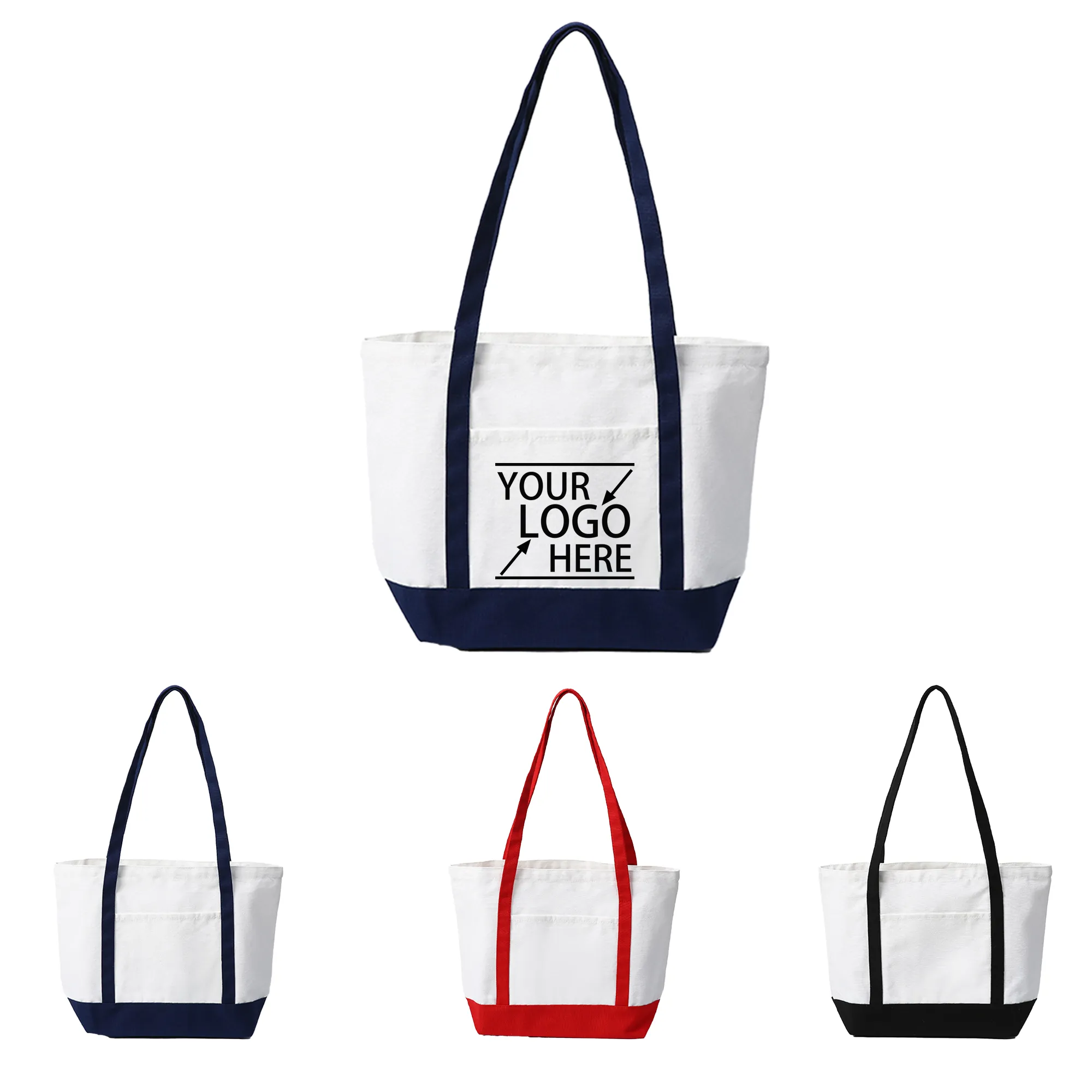 Patchwork Canvas Tote Bag 1