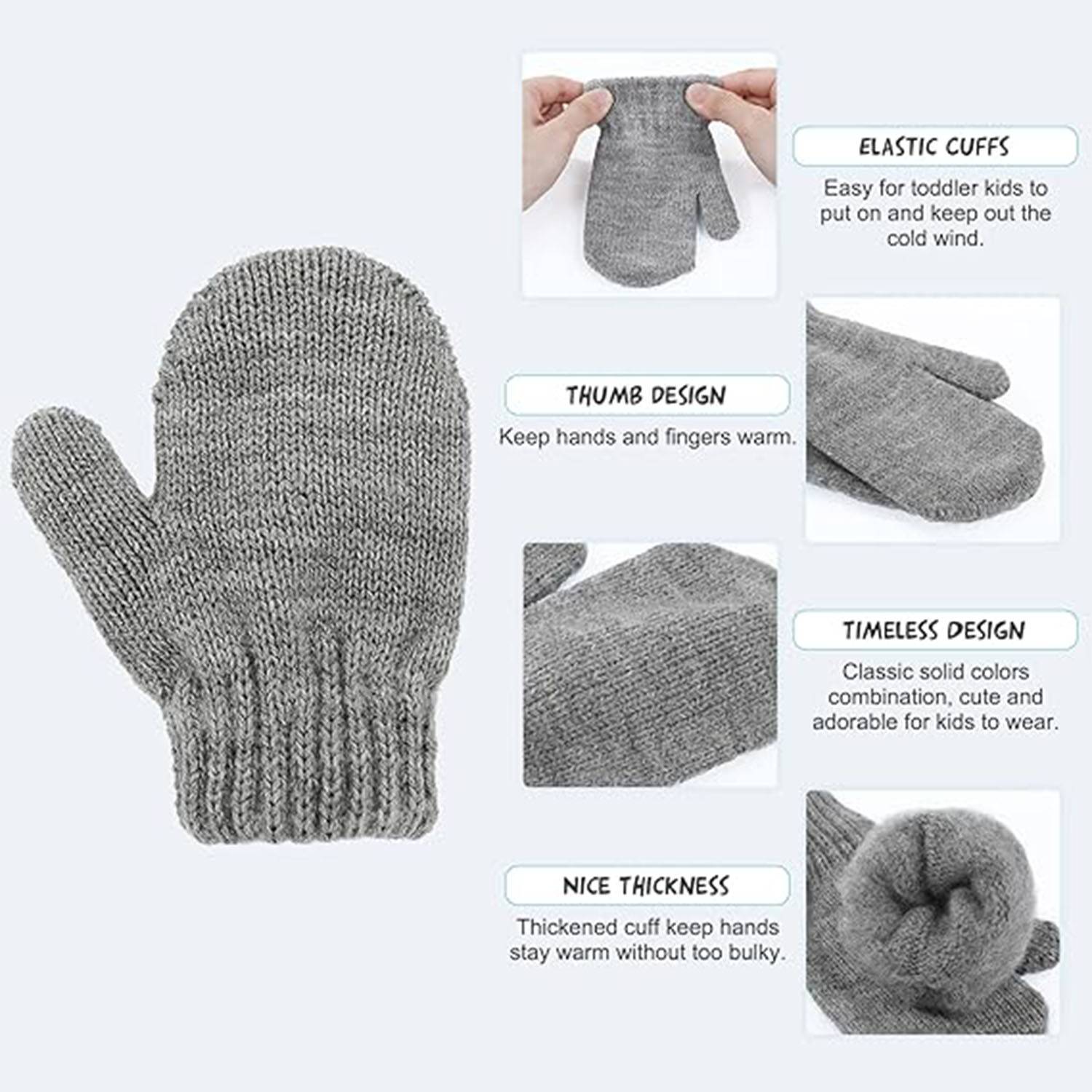Magic Stretch Mittens Gloves 4
