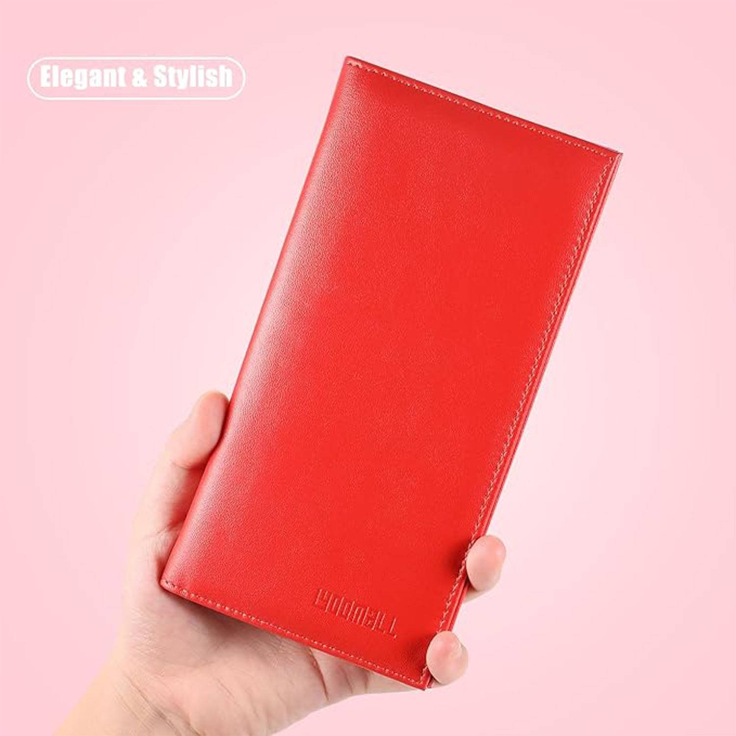 PU Leather RFID Passport Holder 5